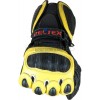 RTX Neon Classic Yellow Vented Leather Biker Gloves